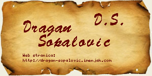 Dragan Šopalović vizit kartica